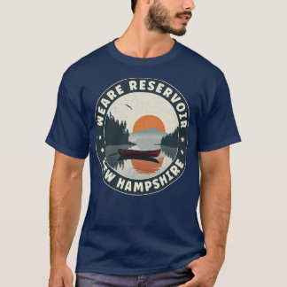 Weare Reservoir New Hampshire Sunset T-Shirt
