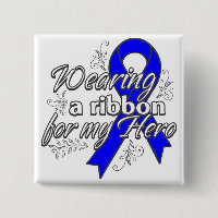 Wearing a Blue Awareness Ribbon for My Hero