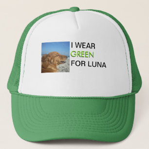 Wearing A Cancer Colour For My Dog Trucker Hat