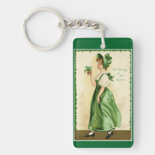 Wearing Of The Green Key Ring