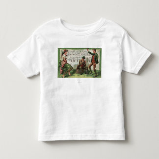 Wearing of the Green Sheetmusic Toddler T-Shirt