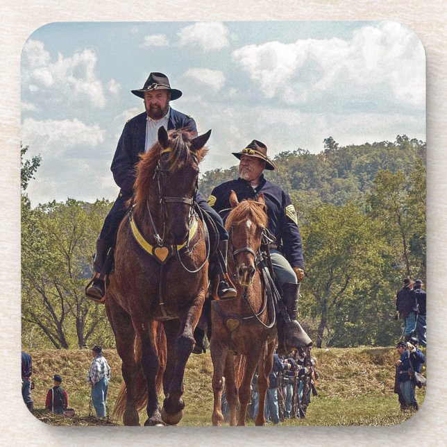 Weary Union Soldiers Coaster (Front)