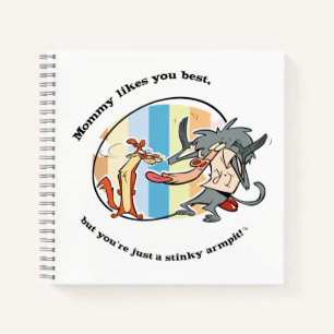 Weasel & Baboon "Mommy Likes You Best" Notebook