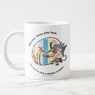 Weasel & Baboon "Mummy Likes You Best" Large Coffee Mug