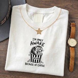 Weasel Coffee Fun Graphic Tee
