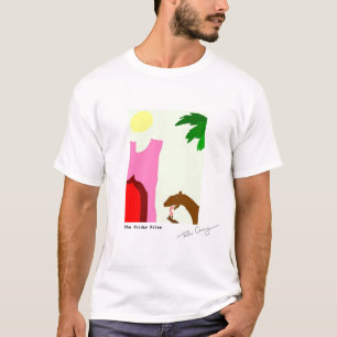 Weasel Eating Shellfish in Morocco T-Shirt