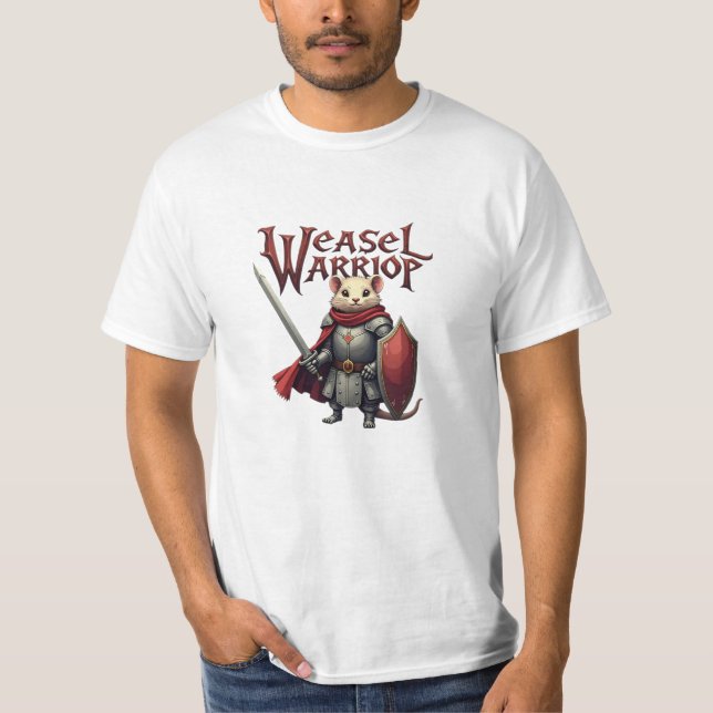 Weasel Lovers Gift Idea T-Shirt (Front)