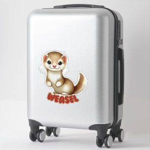 WEASEL - NURSERY STICKER