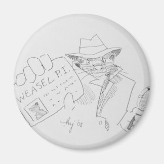 Weasel P.I. Magnet