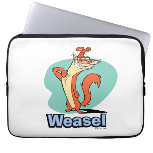 Weasel Proud Character Graphic Laptop Sleeve