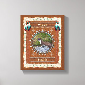 Weasel Stealth Energy Canvas Print