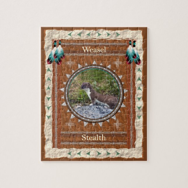 Weasel Stealth Energy Jigsaw Puzzle (Vertical)