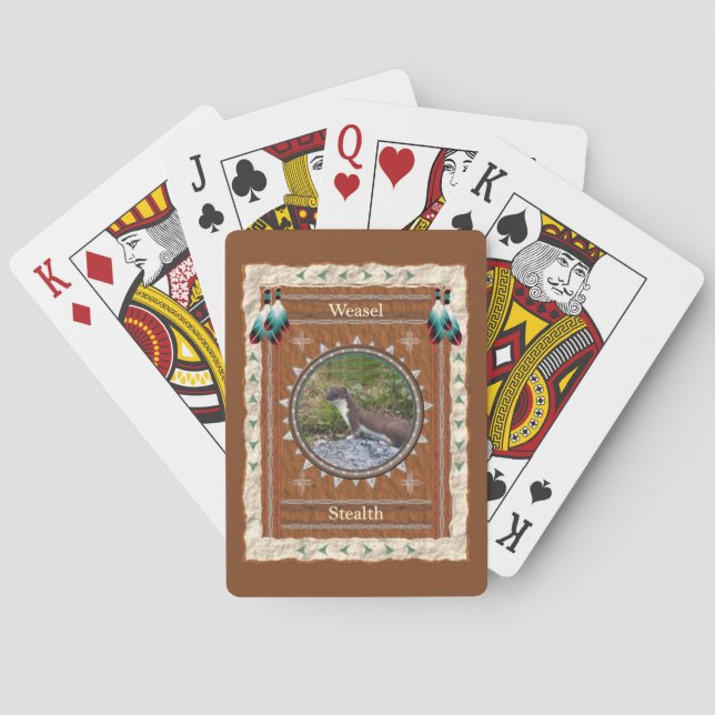 Weasel Stealth Energy Playing Cards (Back)