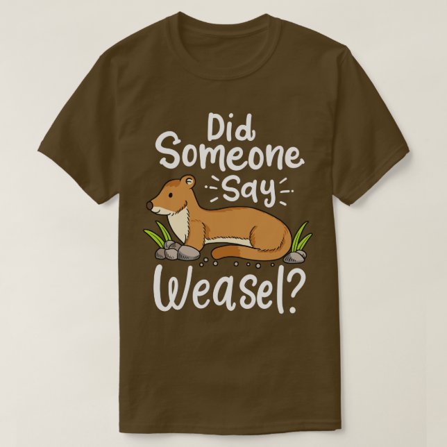 Weasel T-Shirt (Design Front)