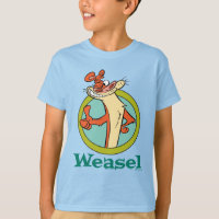 Weasel Thumbs Up Character Graphic