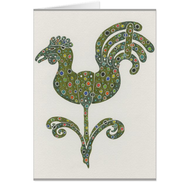 Weathcock card (Front)