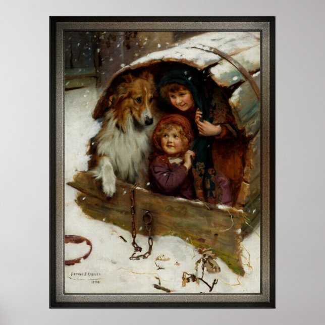 Weather-bound by Arthur John Elsley Poster (Front)