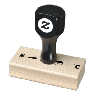 Weather buffer rubber stamp