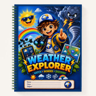 Weather Explorer Kids STEM Science Notebook