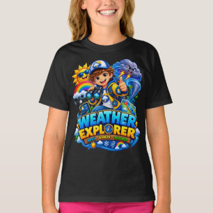 Weather Explorer Kids STEM Science T-Shirt