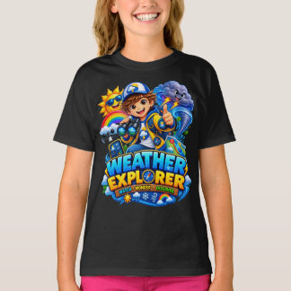 Weather Explorer Kids STEM Science T-Shirt