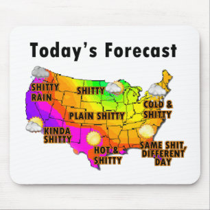 Weather Forecast Mouse Mat