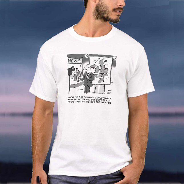 Weather Forecast on Budget Day T-Shirt (Creator Uploaded)