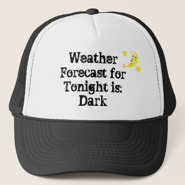Weather Forecast Trucker Hat (Front)