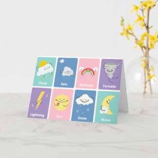 "weather" greeting card