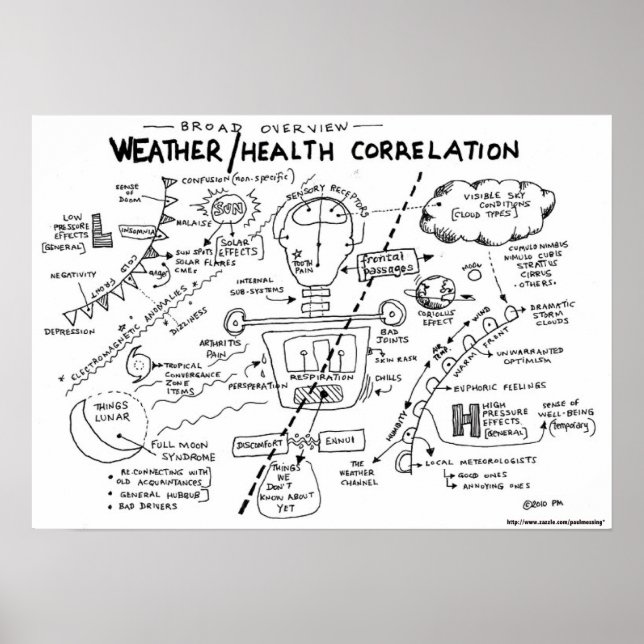 Weather/Health Correlation Poster (Front)