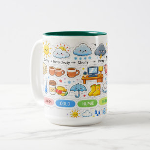 Weather Mood Mug – Sunny to Snowy Vibes