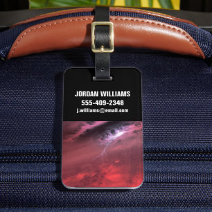 Weather On A Brown Dwarf Star. Luggage Tag