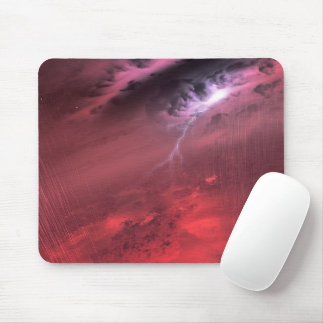 Weather On A Brown Dwarf Star. Mouse Mat (With Mouse)