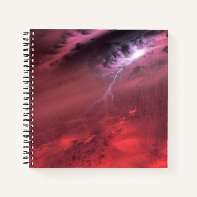 Weather On A Brown Dwarf Star. Notebook (Front)