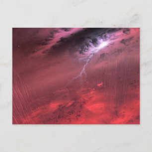 Weather On A Brown Dwarf Star. Postcard