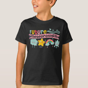 Weather Watcher Boys Girls Future Meteorologist T-Shirt
