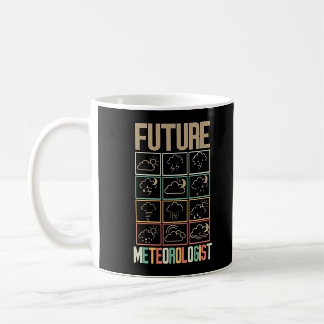Weather Watcher Future Meteorologist Coffee Mug (Left)