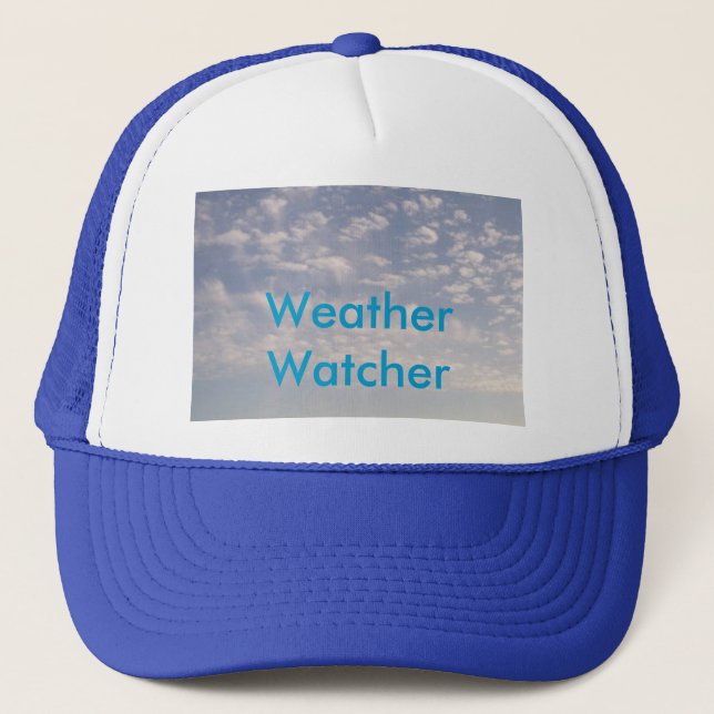 Weather Watcher Trucker Hat (Front)