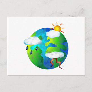 Weather World Postcard