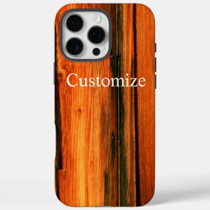 weathered barn boards iPhone 16 pro max case
