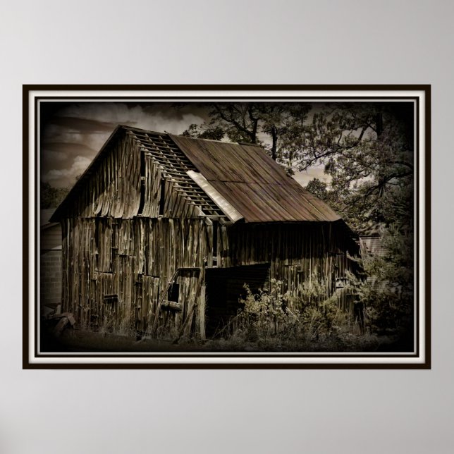 Weathered Barn Poster (Front)