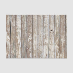 Weathered Barn Wood Tissue Paper