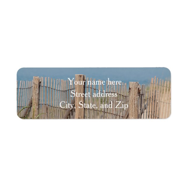 Weathered Beach Fence (Front)