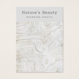 Weathered Beach Wood Earring Jewellery Display Car