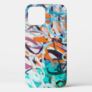 Weathered concrete wall, grungy texture. iPhone 12 case