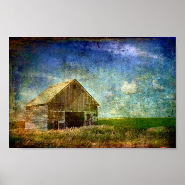 Weathered Corn Crib Poster (Front)