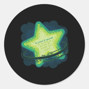 Weathered Days [asteroid] Sticker 