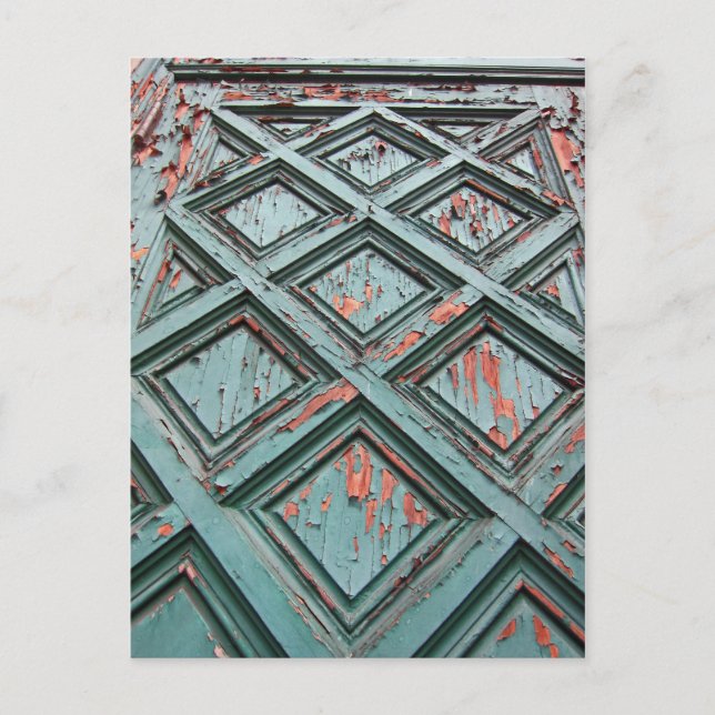 Weathered Door Postcard (Front)