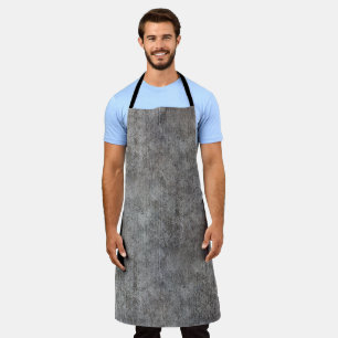 Weathered Grey Cement Sidewalk Apron