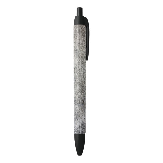 Weathered Grey Cement Sidewalk Black Ink Pen (Bottom (Vertical))